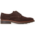 Base London Hatfield Scarpe Stringate In Pelle Marrone Scuro Da Uomo