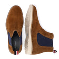 Ben Sherman Hampton Stivali Da Uomo In Camoscio Marroni