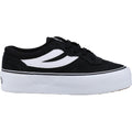 Superga 3041 Revolley Colorblock Platform Sneakers Nere/Bianche Da Donna In Pelle