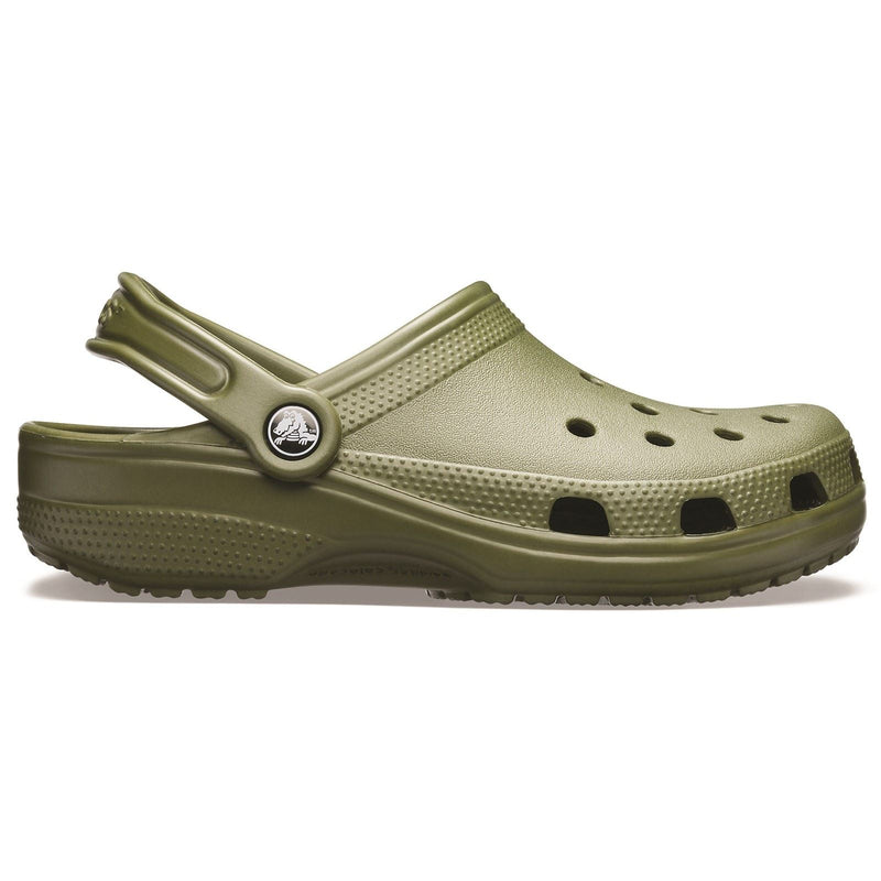 Crocs Classic Croslite Rubber Slides Military Green