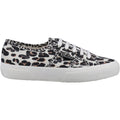 Superga 2750 Light Leopard Print Sneakers In Cotone Leggero Color Beige Chiaro Da Donna Con Stampa Leopardata.