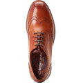 Base London Joe Scarpe Brogue In Pelle Color Tan Bruciato Da Uomo