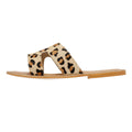 Tower London Cut Out Ciabatte Da Donna In Pelle Beige