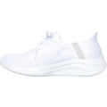 Skechers Ultra Flex 3.0 Brilliant Path Sneakers Bianche Da Donna In Tessuto