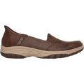 Skechers Reggae Fest 2.0 Classically Sneakers Da Donna In Tessuto Color Cioccolato.