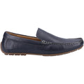 Hush Puppies Ralph Scarpe Da Barca In Pelle Blu Scuro Da Uomo