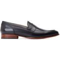 Base London Bruno Mocassini Neri In Pelle Da Uomo