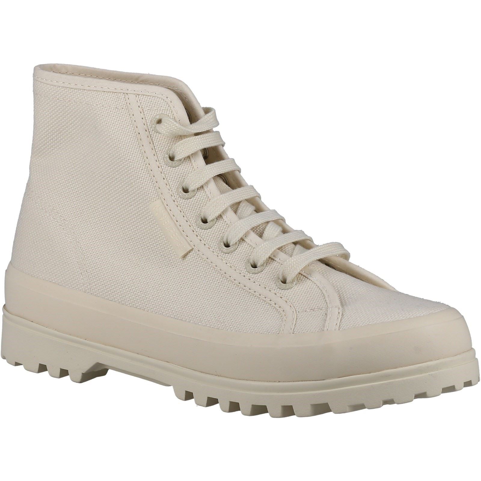 Superga 2341 Alpina Stivali Da Donna In Cotone Beige
