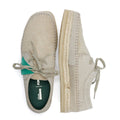 Pompeii Weaver Scarpe Stringate Beige In Camoscio Da Uomo