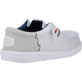 HEYDUDE Wally Funk Open Mesh Scarpe Da Barca Bianche Da Uomo