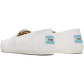 TOMS Alpargata Espadrillas Bianche Da Uomo Al 100% In Cotone
