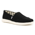 TOMS Alpargata Plus Heritage Scarpe Espadrillas Nere Da Donna In Canvas