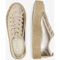 ONLY IDA 1 Scarpe Da Ginnastica In Cotone Da Donna Color Oro