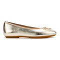 FitFlop Delicato Scarpe Basse In Pelle Dorata Da Donna