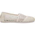 TOMS Alpargata Espadrillas Naturali Da Donna In Sintetico