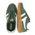 Gola Grandslam Sneakers Verdi In Camoscio Da Donna