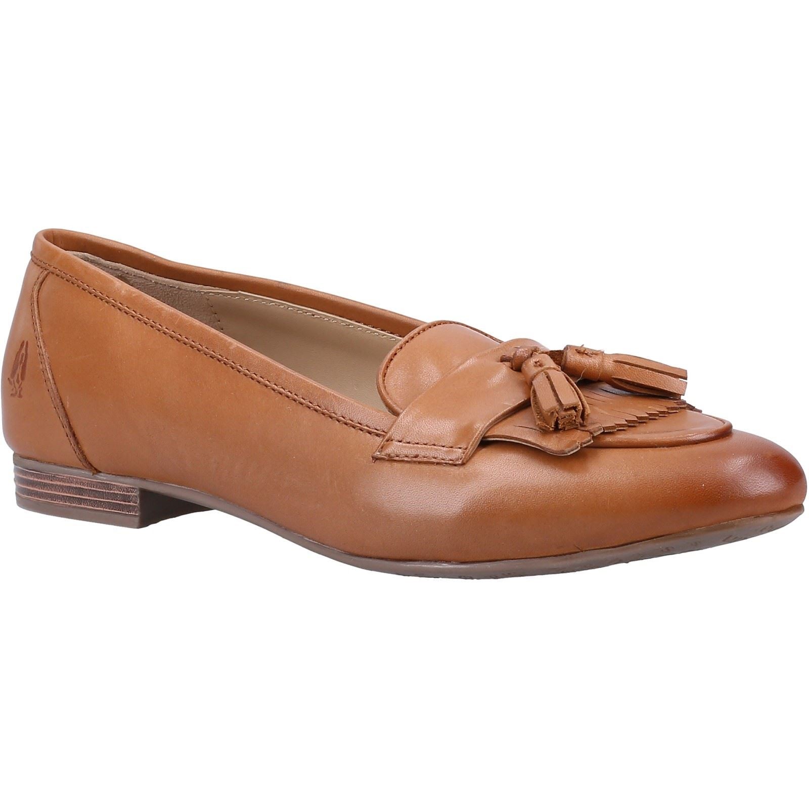 Hush Puppies Marissa Tassel Mocassini Da Donna In Pelle Color Cuoio