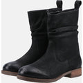 Hush Puppies Emilia Stivali Da Donna In Pelle Nera