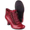 Hush Puppies Vivianna Stivali Rossi Da Donna In Pelle