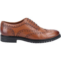 Hush Puppies Santiago Scarpe In Pelle Da Uomo Color Cuoio Con Lacci.