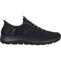 Skechers Slip-ins: Summits High Range Scarpe Da Ginnastica Nere Da Uomo In Sintetico