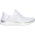 Skechers Summits Diamond Dream Calzature Da Ginnastica Bianche/Argento Da Donna