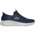 Skechers Skech-Lite Pro Primebase Scarpe Da Ginnastica Uomo Blu/ Giallo In Tessuto