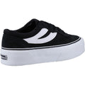 Superga 3041 Revolley Colorblock Platform Sneakers Nere/Bianche Da Donna In Pelle