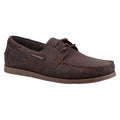 Cotswold Bartrim Scarpe Da Barca In Pelle Marrone Da Uomo