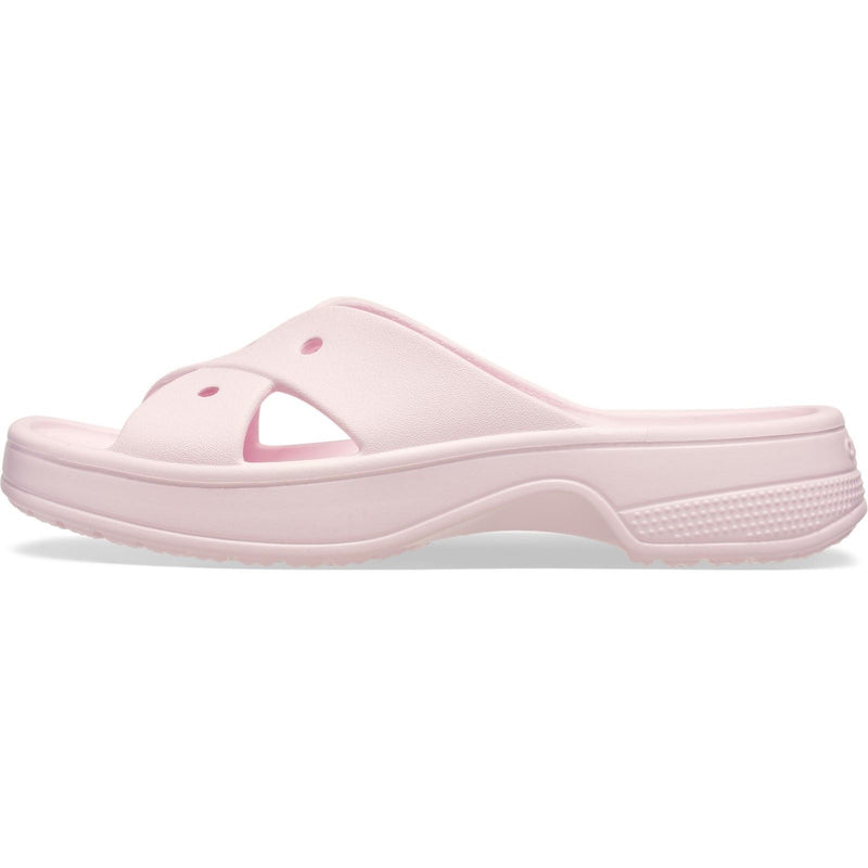 Crocs Classic Cross Strap Sandali Da Donna Rosa In Materiale Termoplastico