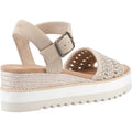 TOMS Diana Sandali Da Donna In Pelle Color Champagne