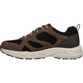 Skechers Oak Canyon Sunfair Stivali Da Trekking In Pelle Marrone/Nero Da Uomo