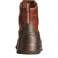 Sperry Duck Float Stivali Di Gomma Marrone In Pelle
