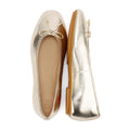 FitFlop Delicato Scarpe Basse In Pelle Dorata Da Donna