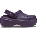 Crocs Stomp Clog Ciabatte Scure In Termoplastica Per Iris Scuro
