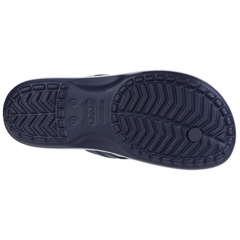 Crocs Crocband Flip Croslite Rubber Slides Dark Blue