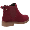 Hush Puppies Maddy Stivali In Camoscio Bordò Da Donna