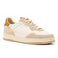 Clae Haywood Fog Sneakers Bianche In Pelle Da Uomo