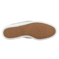 Sperry Authentic Original 2-Eye Seacycled Scarpe In Cotone Color Crema Da Uomo Con Lacci.
