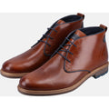 Hush Puppies Jonas Chukka Stivali Da Uomo In Pelle Color Tan