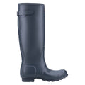 Hunter Original Tall Back Adjustable Stivali Di Gomma Da Donna Blu Scuro