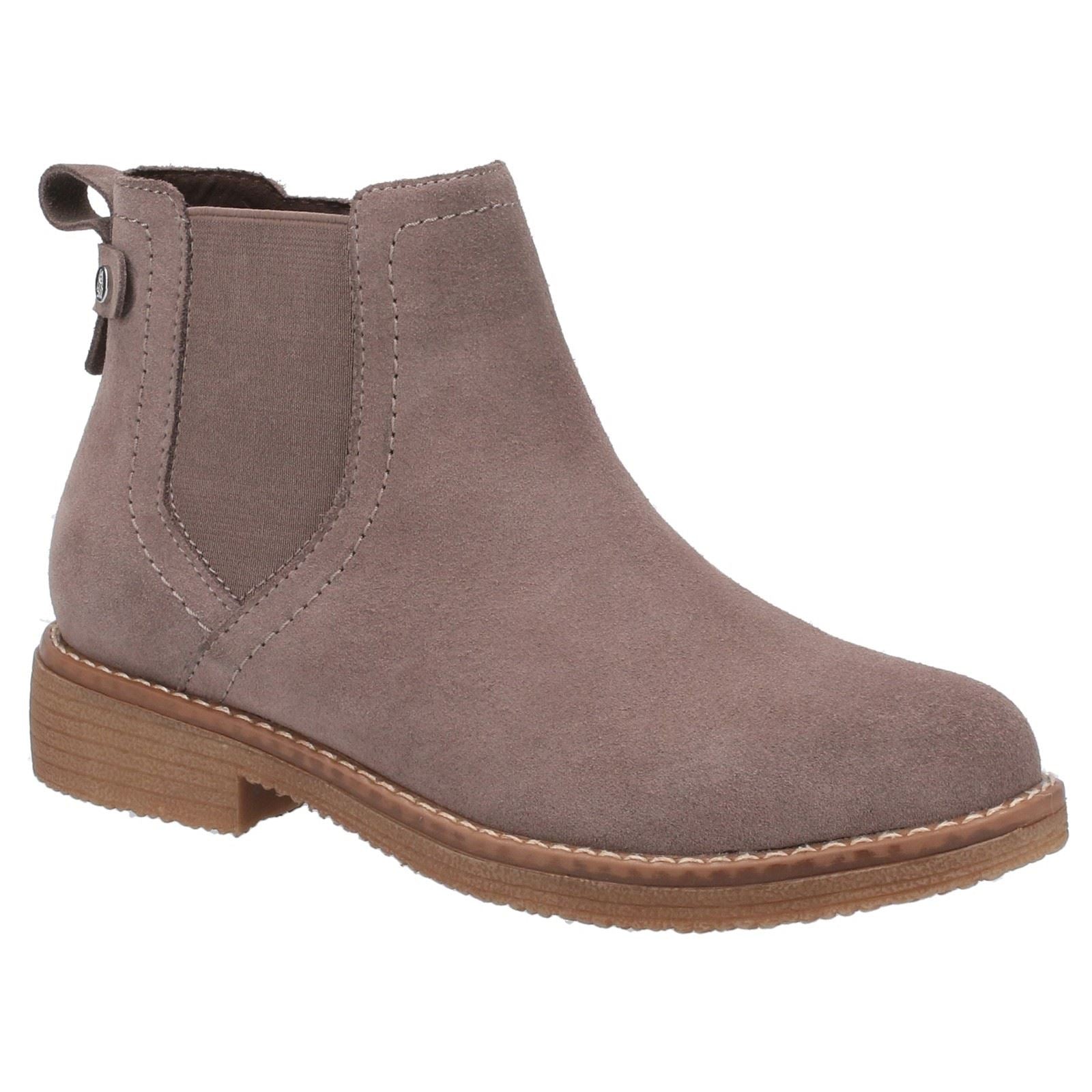 Hush Puppies Maddy Stivali Grigi In Camoscio Da Donna