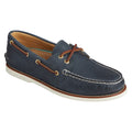 Sperry Gold Cup Authentic Original Scarpe Da Barca In Pelle Blu Scuro Da Uomo
