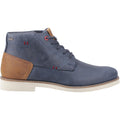Pod Aries Stivali In Pelle Blu Scuro Da Uomo