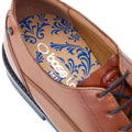 Base London Magnus Scarpe Oxford In Pelle Bruciata Per Uomo