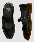 Dr. Martens Elphie Mary Jane Virginia Scarpe Nere Da Donna In Pelle