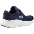 Skechers Arch Fit 2.0 Big League Sneakers Da Donna In Tessuto Blu Scuro