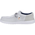 HEYDUDE Wally Funk Open Mesh Scarpe Da Barca Bianche Da Uomo