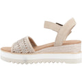 TOMS Diana Sandali Da Donna In Pelle Color Champagne