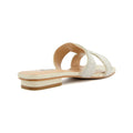 Dune Loupe Sandali Sintetici Da Donna Color Argento